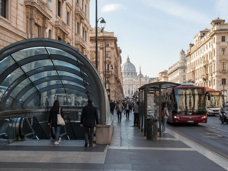 Come raggiungere il centro di Roma dalla stazione Lepanto: metro, bus e a piedi