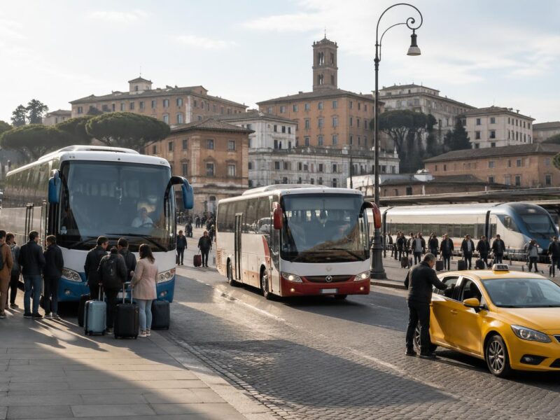 Da Ciampino a Roma centro: navette Terravision e SIT, treno e taxi