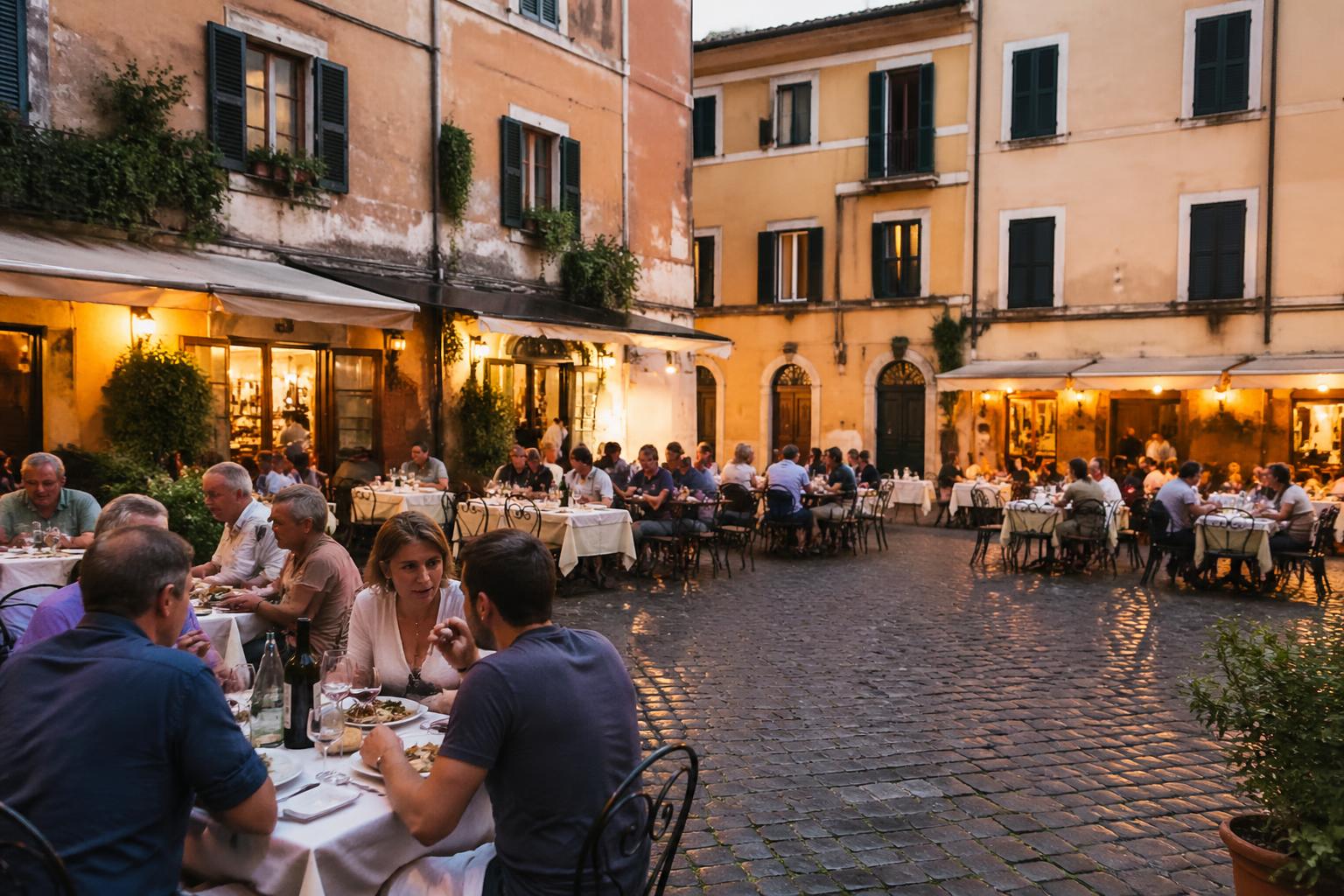 Mangiare a Prati: trattorie storiche, pizzerie e cucina romana autentica